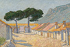 Mališa Glišić: ”Pine Trees”, oil on canvas, 1911 